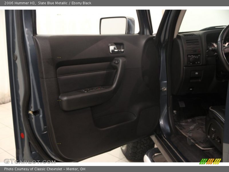 Slate Blue Metallic / Ebony Black 2006 Hummer H3
