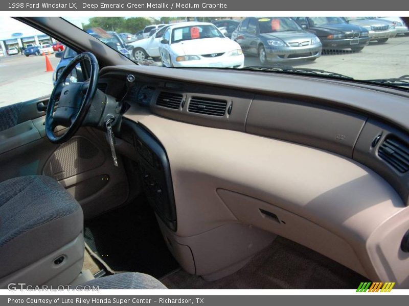 Deep Emerald Green Metallic / Medium Graphite 1998 Ford Windstar LX