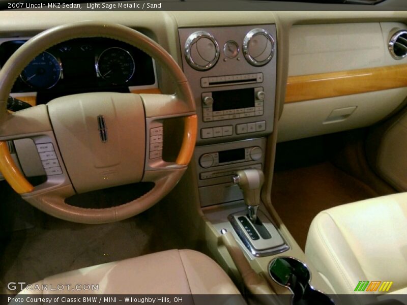 Light Sage Metallic / Sand 2007 Lincoln MKZ Sedan