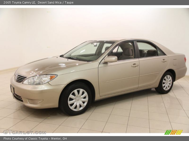 Desert Sand Mica / Taupe 2005 Toyota Camry LE