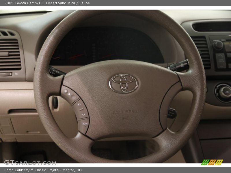 Desert Sand Mica / Taupe 2005 Toyota Camry LE