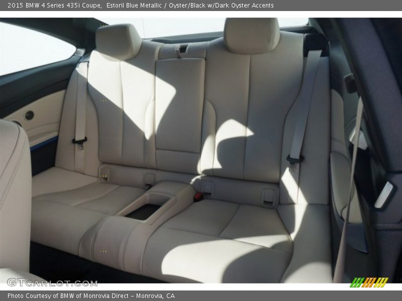 Estoril Blue Metallic / Oyster/Black w/Dark Oyster Accents 2015 BMW 4 Series 435i Coupe