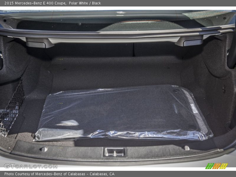 Polar White / Black 2015 Mercedes-Benz E 400 Coupe