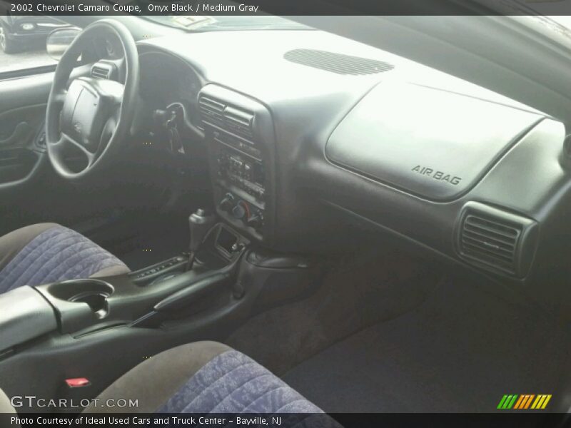 Onyx Black / Medium Gray 2002 Chevrolet Camaro Coupe