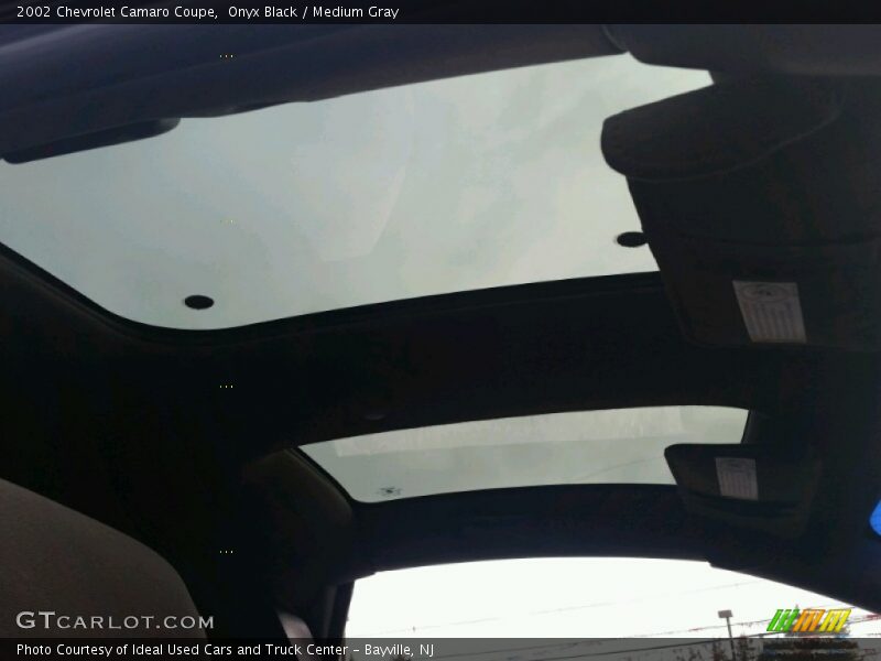 Onyx Black / Medium Gray 2002 Chevrolet Camaro Coupe