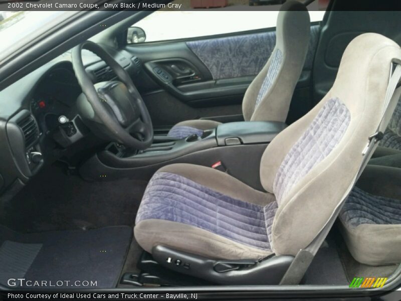 Onyx Black / Medium Gray 2002 Chevrolet Camaro Coupe
