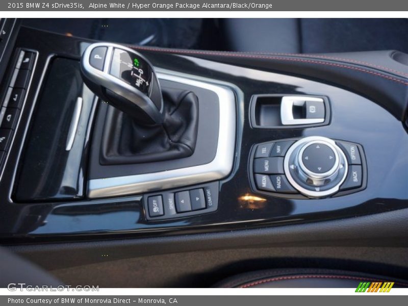 Alpine White / Hyper Orange Package Alcantara/Black/Orange 2015 BMW Z4 sDrive35is