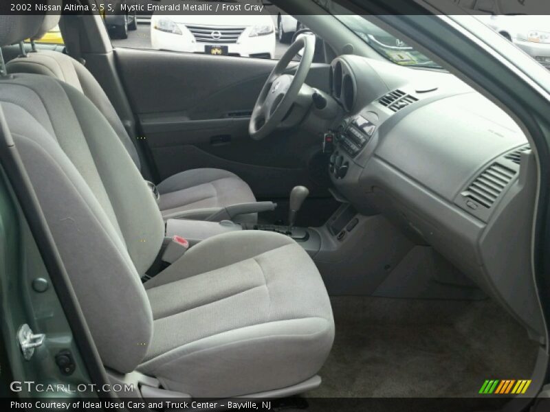 Mystic Emerald Metallic / Frost Gray 2002 Nissan Altima 2.5 S