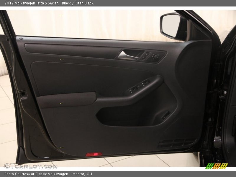 Black / Titan Black 2012 Volkswagen Jetta S Sedan