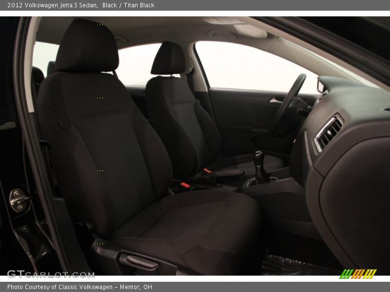 Black / Titan Black 2012 Volkswagen Jetta S Sedan