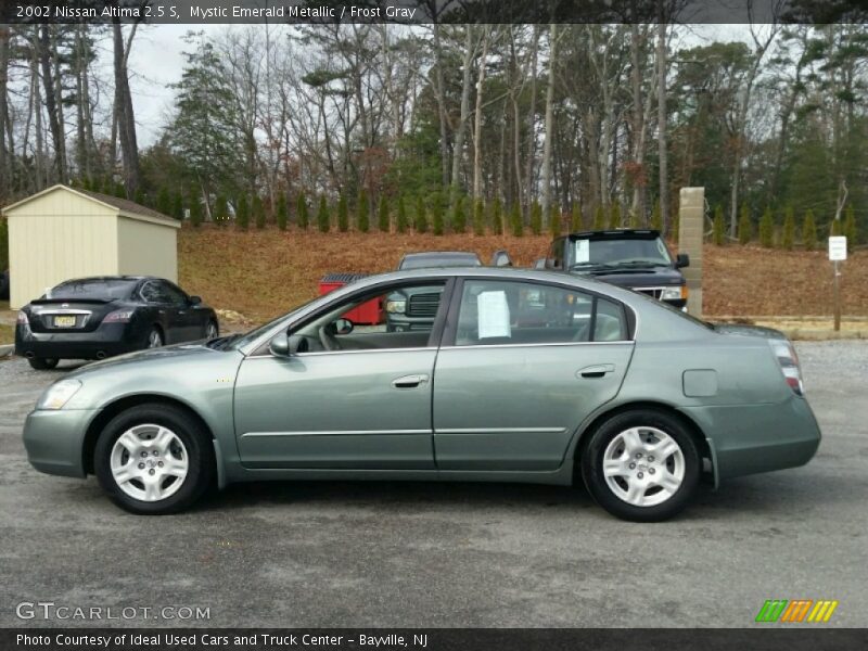  2002 Altima 2.5 S Mystic Emerald Metallic