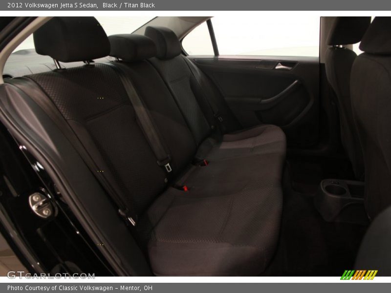 Black / Titan Black 2012 Volkswagen Jetta S Sedan