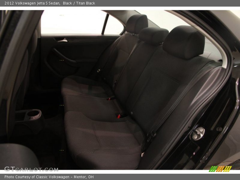 Black / Titan Black 2012 Volkswagen Jetta S Sedan