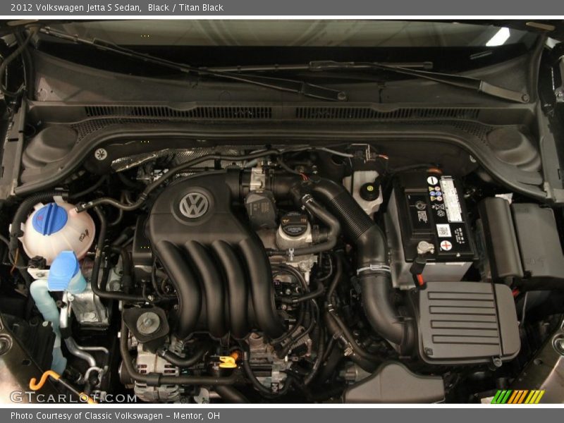Black / Titan Black 2012 Volkswagen Jetta S Sedan