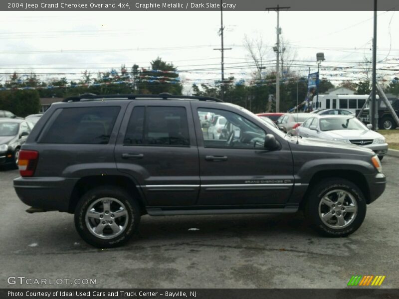 Graphite Metallic / Dark Slate Gray 2004 Jeep Grand Cherokee Overland 4x4