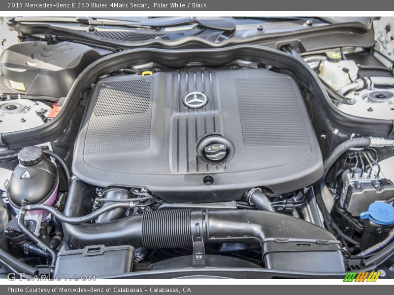 Polar White / Black 2015 Mercedes-Benz E 250 Blutec 4Matic Sedan