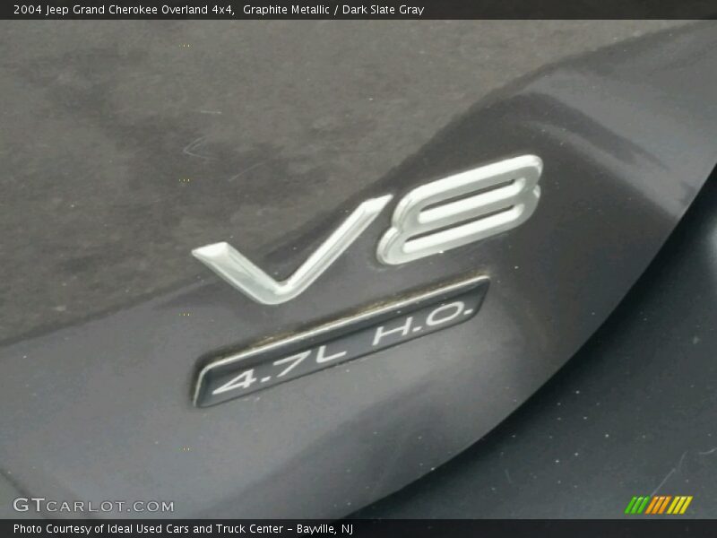 Graphite Metallic / Dark Slate Gray 2004 Jeep Grand Cherokee Overland 4x4