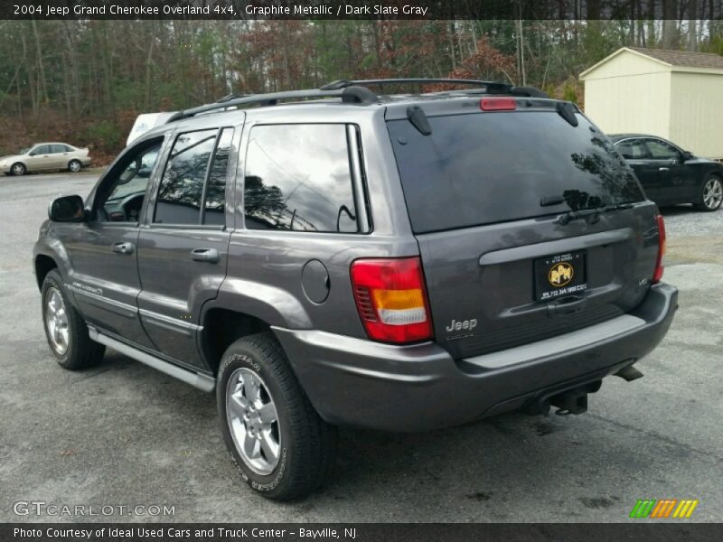 Graphite Metallic / Dark Slate Gray 2004 Jeep Grand Cherokee Overland 4x4