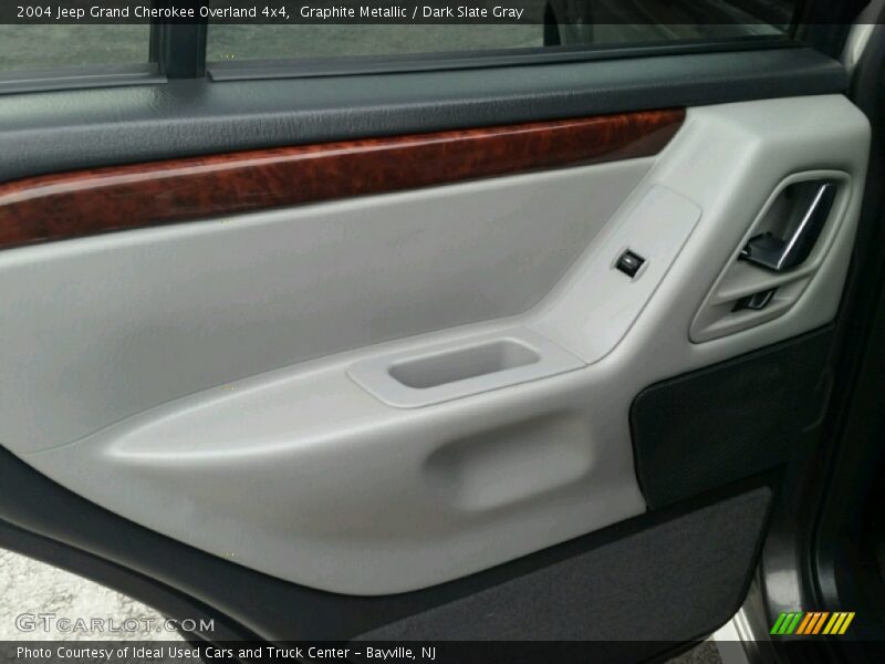 Graphite Metallic / Dark Slate Gray 2004 Jeep Grand Cherokee Overland 4x4