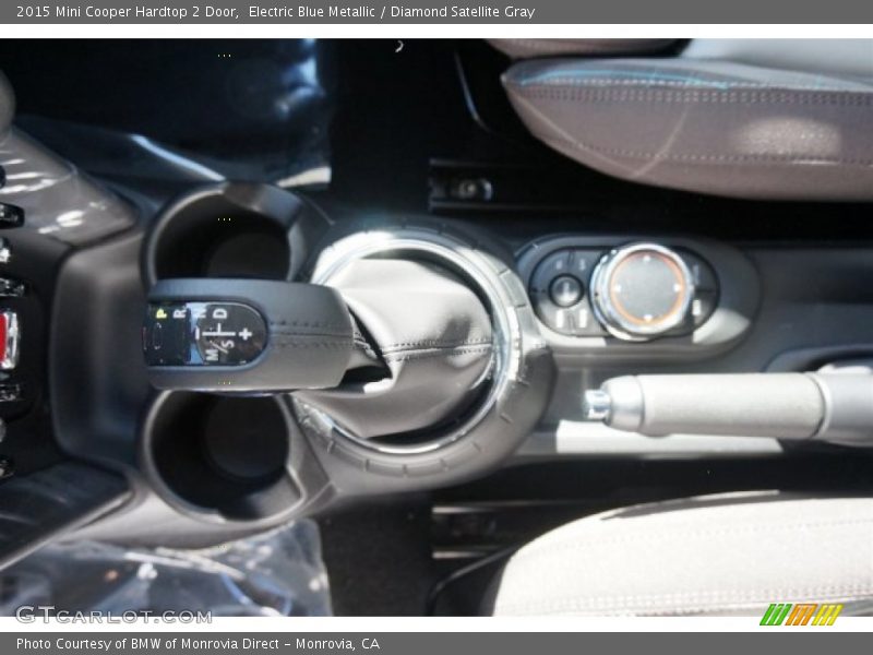 Electric Blue Metallic / Diamond Satellite Gray 2015 Mini Cooper Hardtop 2 Door