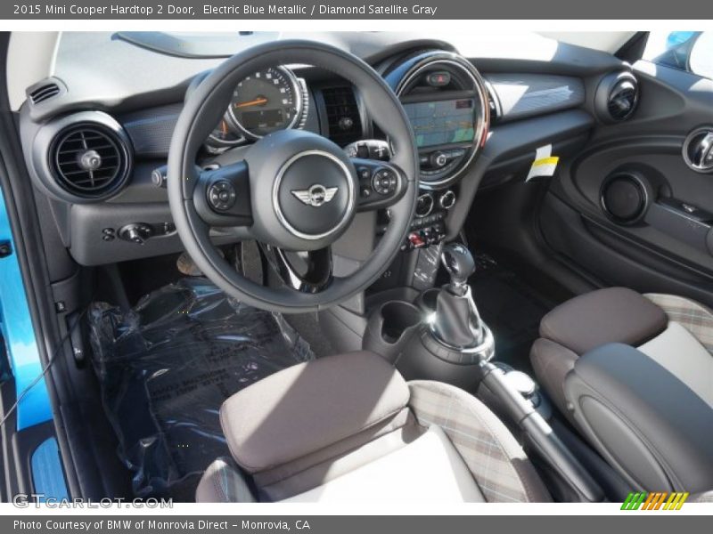  2015 Cooper Hardtop 2 Door Diamond Satellite Gray Interior
