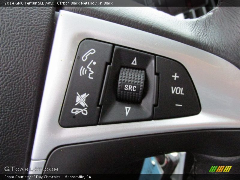 Carbon Black Metallic / Jet Black 2014 GMC Terrain SLE AWD