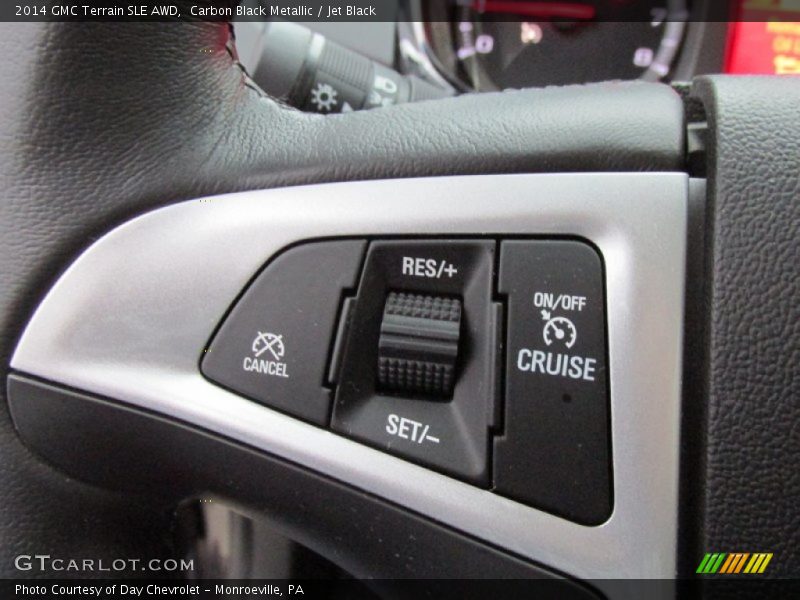 Carbon Black Metallic / Jet Black 2014 GMC Terrain SLE AWD
