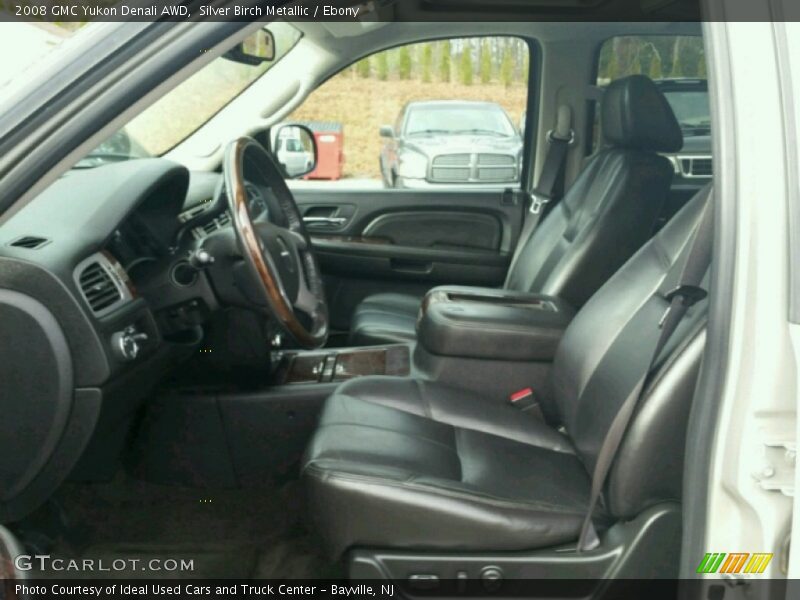 Silver Birch Metallic / Ebony 2008 GMC Yukon Denali AWD