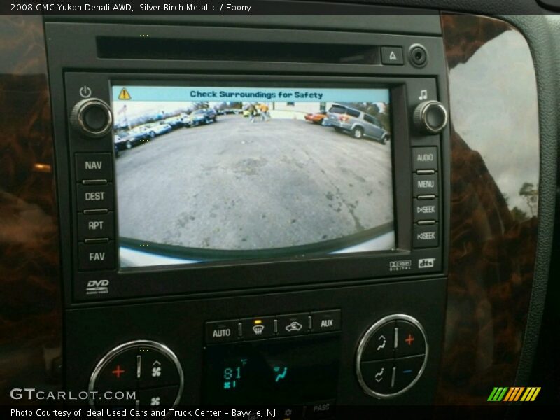 Silver Birch Metallic / Ebony 2008 GMC Yukon Denali AWD