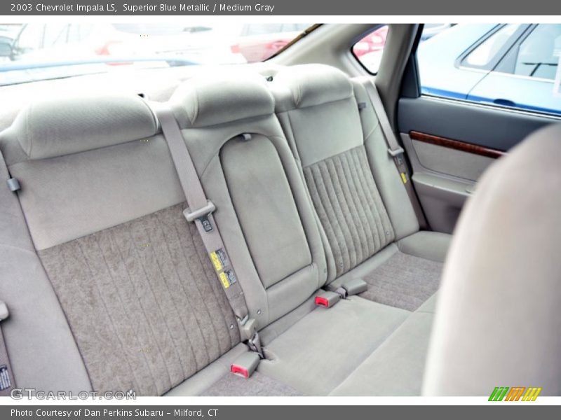 Superior Blue Metallic / Medium Gray 2003 Chevrolet Impala LS