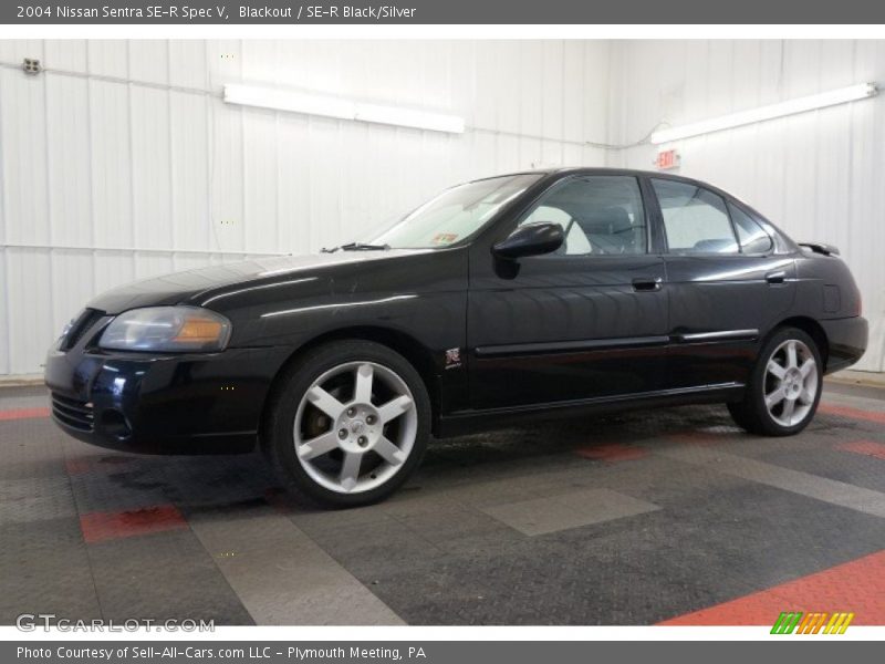 Blackout / SE-R Black/Silver 2004 Nissan Sentra SE-R Spec V