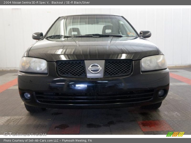 Blackout / SE-R Black/Silver 2004 Nissan Sentra SE-R Spec V
