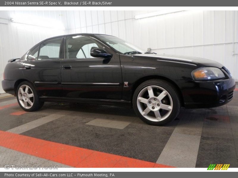 Blackout / SE-R Black/Silver 2004 Nissan Sentra SE-R Spec V