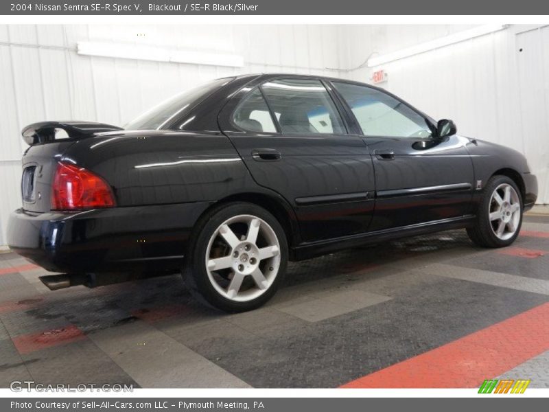 Blackout / SE-R Black/Silver 2004 Nissan Sentra SE-R Spec V