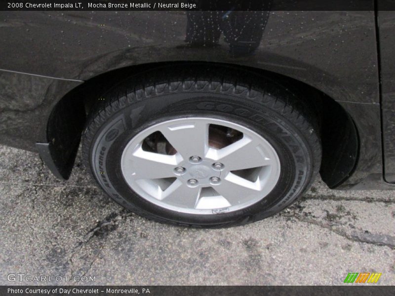 Mocha Bronze Metallic / Neutral Beige 2008 Chevrolet Impala LT
