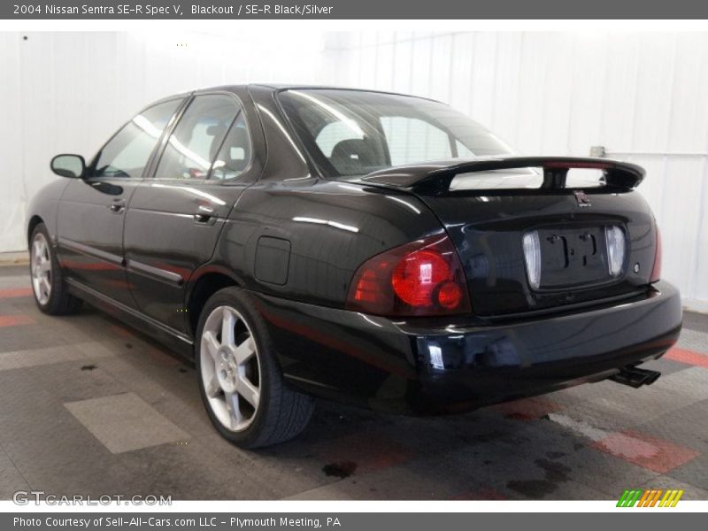 Blackout / SE-R Black/Silver 2004 Nissan Sentra SE-R Spec V