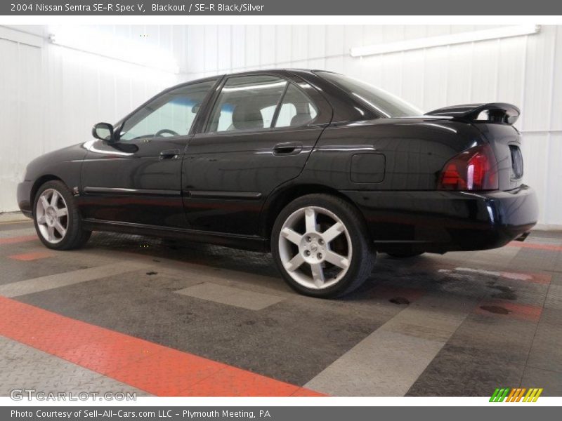 Blackout / SE-R Black/Silver 2004 Nissan Sentra SE-R Spec V