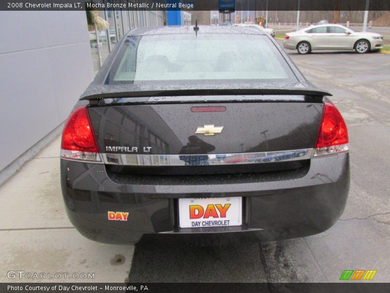 Mocha Bronze Metallic / Neutral Beige 2008 Chevrolet Impala LT