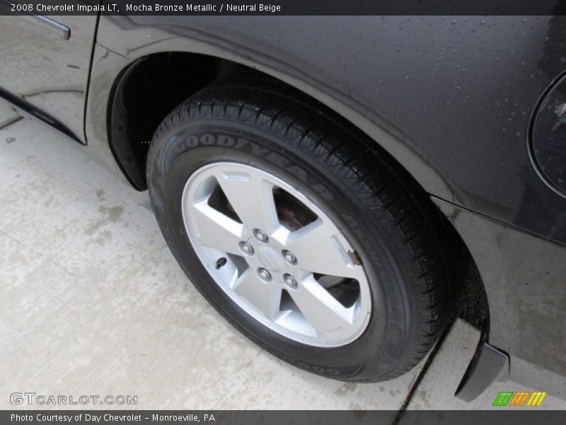 Mocha Bronze Metallic / Neutral Beige 2008 Chevrolet Impala LT