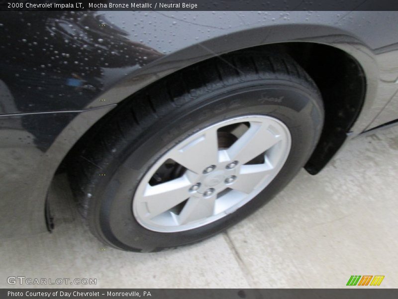 Mocha Bronze Metallic / Neutral Beige 2008 Chevrolet Impala LT