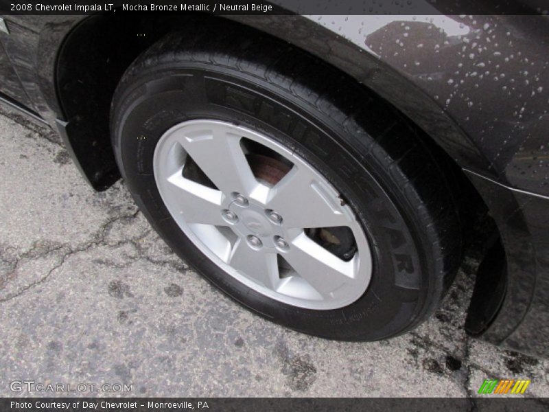 Mocha Bronze Metallic / Neutral Beige 2008 Chevrolet Impala LT