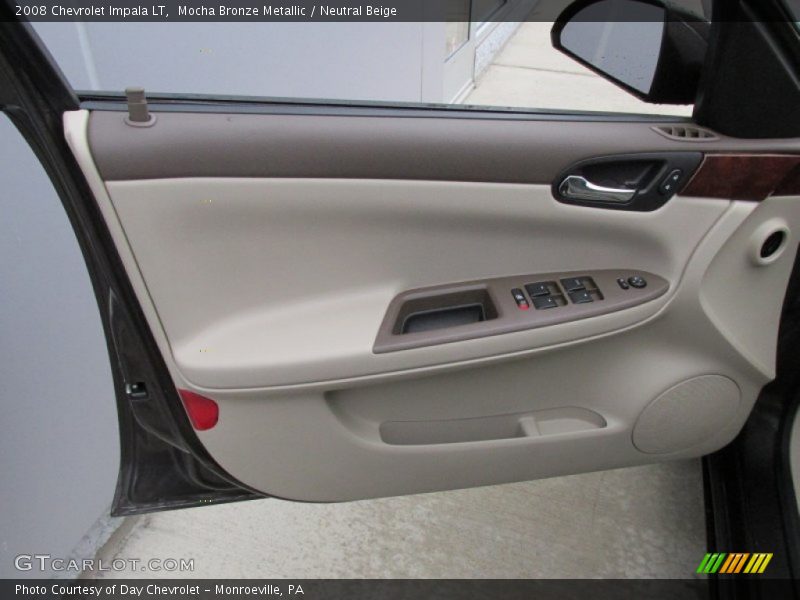 Mocha Bronze Metallic / Neutral Beige 2008 Chevrolet Impala LT
