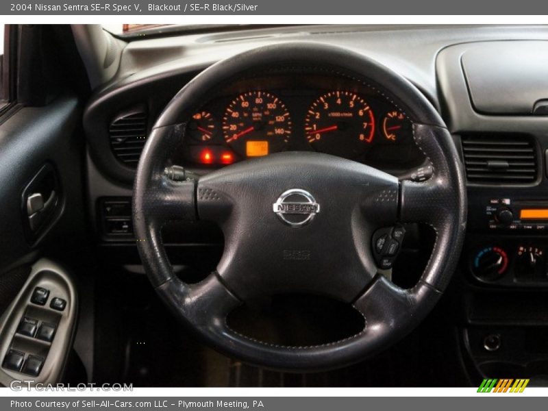Blackout / SE-R Black/Silver 2004 Nissan Sentra SE-R Spec V