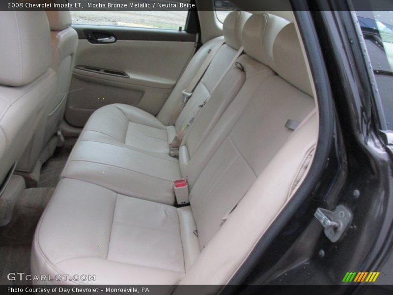 Mocha Bronze Metallic / Neutral Beige 2008 Chevrolet Impala LT