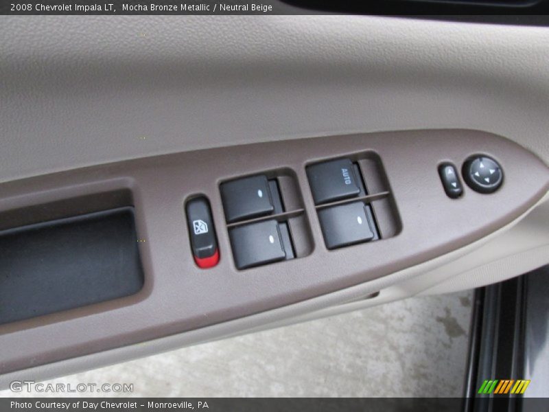 Mocha Bronze Metallic / Neutral Beige 2008 Chevrolet Impala LT