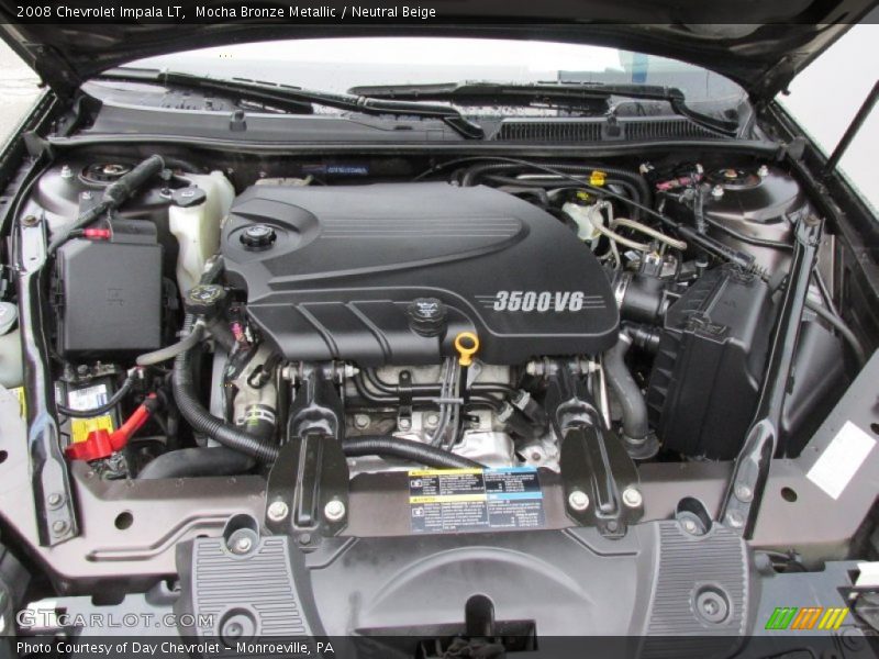 Mocha Bronze Metallic / Neutral Beige 2008 Chevrolet Impala LT