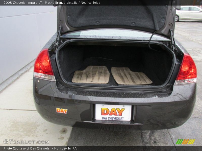 Mocha Bronze Metallic / Neutral Beige 2008 Chevrolet Impala LT