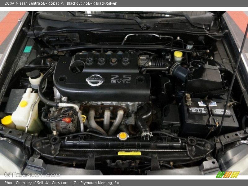 Blackout / SE-R Black/Silver 2004 Nissan Sentra SE-R Spec V
