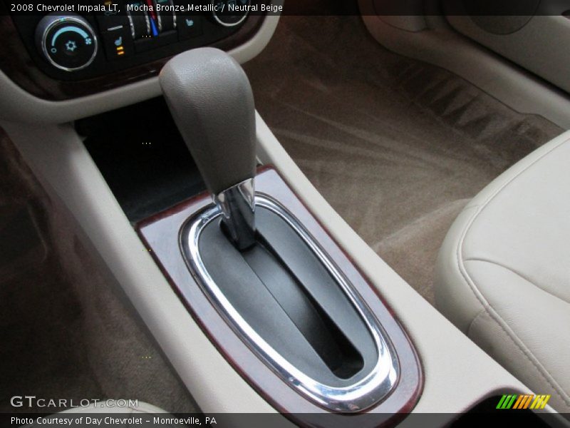 Mocha Bronze Metallic / Neutral Beige 2008 Chevrolet Impala LT
