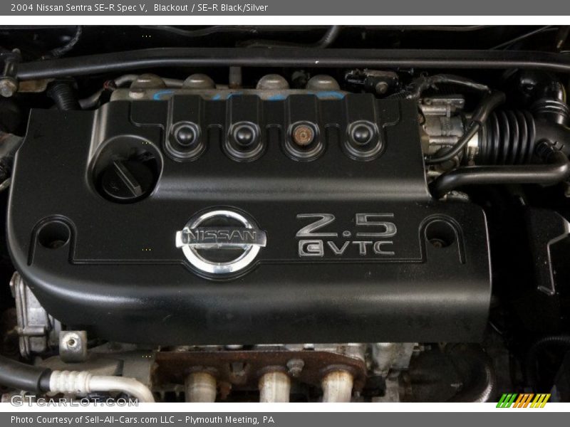 Blackout / SE-R Black/Silver 2004 Nissan Sentra SE-R Spec V